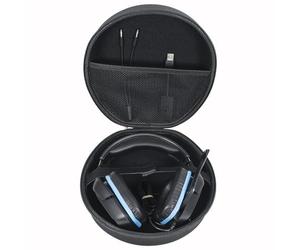 YIIWAY Funda Duro Estuche Case Compatible con JLab Nightfall/JBuddies Play/Go Work 2nd Gen/Lab Go Work Pop/Play/Play Pro Auriculares Gaming, Funda Solo - Negro YC80044