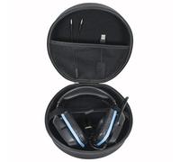 YIIWAY Funda Duro Estuche Case Compatible con Logitech G935 / G735 / G733 / G635 / G535 / G522 / G435 / G432 / G335 / G332 / G321 Auriculares Gaming, Funda Solo - Negro YC80022