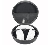 YIIWAY Funda Duro Estuche Case Compatible con Skullcandy Hesh ANC/Crusher ANC 2 / Crusher/Riff 2 / Hesh EVO/Cassette/Icon ANC/Grom/UpRock Auriculares, Funda Solo - Negro YC80075