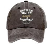 yijan Baseball Cap Collection · Sixties - Original & Unrestored - Designed for Those Who Carry Their Era (Brown)