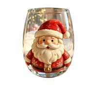 yijan Holiday Character Collectible Glass Cup Collection 16oz Reusable Drinking Glass (01)