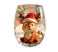 yijan Holiday Character Collectible Glass Cup Collection 16oz Reusable Drinking Glass (02)