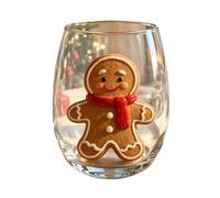 yijan Holiday Character Collectible Glass Cup Collection 16oz Reusable Drinking Glass (04)