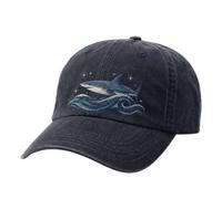 yijan Ocean Spirit Washed Baseball Cap - Adjustable Unisex Dad Hat for Outdoor Casual Wear (07)
