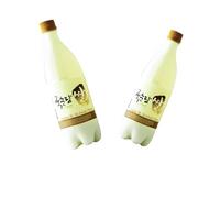 YIJIA | Makgeoli Original, 6% vol. - 750 ml - Está elaborado con arroz 100% coreano (2 Unidades)