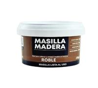 YIJIA | Masilla para Madera - Ideal para rellenar y reparar madera al interior, Masilla lista al uso 250 gramos - Secado Rápido, Alta Adherencia y Fácil Aplicación -Color Roble