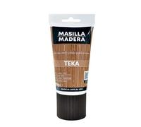 YIJIA | Masilla para Madera - Ideal para rellenar y reparar madera al interior, Masilla lista al uso, Formato en tubo, 150 g - Secado Rápido, Alta Adherencia y Fácil Aplicación - Color Teka