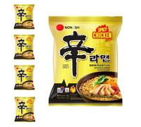 YIJIA | Pack 5x120g Ramen Coreanos con Pollo Picante - Instant Noodle Fideos Corea
