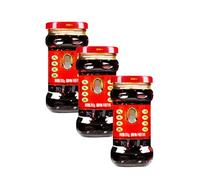 YIJIA | Salsa de Chili con Soja Fermentada 280g X 3 Botella - Un gran condimento para casi todos los platos chinos