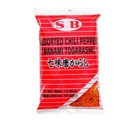 YIJIA | SB Siete Especias - Nanami Togarashi- Shichimi | Mezcla de Especias en Polvo 300g (1 Bolsa)