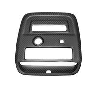 YIJIAVSX Cubierta Decorativa Fibra Carbono Para El Panel Interruptores La Luz Lectura Techo Interior Coche Para Ford Para Bronco Para Raptor 2021-2024 (Glossy Carbon)