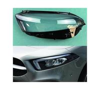 YIJIAVSX Cubierta Faro Cubierta Cubierta De Faro De Coche Cubierta De Lámpara Pantalla De Lámpara Tapas De Luz para Mercedes para Benz W177 Clase A A180 A200L 2019-2021 Cubiertas Faros(Izquierda)