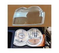 YIJIAVSX Cubierta Faro Cubierta para Jeep para Grand para Cherokee 2007-2010 Cubre Lente del Faro Pantalla Transparente Carcasa De Faro Cubiertas Faros(Izquierda)