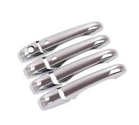 YIJIAVSX Embellecedor Adhesivo Para Manija De Puerta De Auto Para Dodge Para Journey 2009 2010 2011 2012 2013 (Silver 2 buttons)