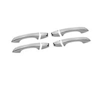 YIJIAVSX Embellecedor Cromado Para Manija De Puerta Lateral Para Skoda Para Karoq 2017 2018 2019 2020 2021 (0 button)