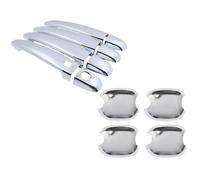 YIJIAVSX Embellecedor Cromado Para Manijas De Puerta Para Daihatsu Para Altis XV40 2007 2008 2009 2010 2011 (HandleBowl 1 Button)