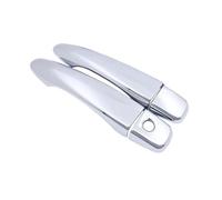 YIJIAVSX Embellecedor Cromado Para Manijas Exteriores De Puertas Para Nissan Para Navara NP300 D23 2015 2016 2017 2018 2019 (Button 2 Door)