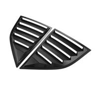 YIJIAVSX Embellecedor Cubierta Persiana Lateral Trasera para Dodge para Challenger 2015-2022 Adhesivo De Ventilación Estilo Fibra De Carbono Color Negro Alerón Trasero para Coche(Carbon Look)