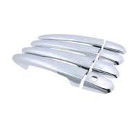 YIJIAVSX Embellecedores Cromados Para Manijas De Puerta Exteriores Para Mazda CX-9 CX9 TC MK2 2016 2017 2018 2019 (B Handle No Button)