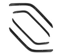 YIJIAVSX Guardabarros para Jeep para Wrangler para JK 2007 2008 2009-2017 J401 Kit de Extensiones de Guardabarros Delantero y Trasero para Coche