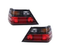 YIJIAVSX Luz Trasera del Parachoques para Mercedes para Benz W124 Clase E 1986 1987 1988 1989 1990 1991 1992 1993 1994 1995 Luz Trasera De Freno Luz De Señal De Freno Luz Trasera(1 Pair Black)