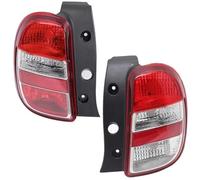 YIJIAVSX Luz Trasera del Parachoques para N&issan para Micra IV para Marzo 2010 2011 2012 2013 2014 2015 Conjunto De Luz Trasera del Coche Luz Advertencia Freno Luz Señal De Giro(1 Pair)