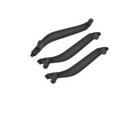 YIJIAVSX Manija de la Puerta Interior Del Coche Juego de 3 piezas de cubierta manija de puerta pasajero interior LHD RHD piezas repuesto para B&MW X5 X6 F15 F16 2014-2018(Negro)