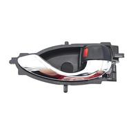 YIJIAVSX Manija de Puerta Interior TS196126 Manija Interior Puerta Delantera Derecha Negra Revestimiento ABS, para Toyota para Vios Sedán Vitz Yaris Hatchback 2013-2022 Manijas Interiores para Coche