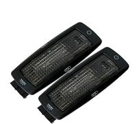 YIJIAVSX Para Beetle 1999-2010 Para Bora 1999-2005 Para Caddy 2004-2008 Para Golf 1998-2006 2PCS Interior Rear Reading Dome Light(Black)