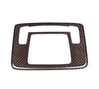 YIJIAVSX Para Civic 11.ª Generación Type R FL5 Rojo Negro Fibra De Carbono Cubierta Del Panel La Luz Lectura Coche Lámpara Techo