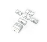 YIJIAVSX Para GLK Clase C E X204 W204 W212 Techo Solar Del Coche Botones De La Luz De Lectura Pegatinas Decoración Cubierta Moldura (6 pieces A)