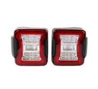YIJIAVSX Para Jeep para Wrangler JK 2007-2017 1 Par De Luces Traseras LED Modificadas Luz De Freno De Marcha Atrás Luz Trasera LED(Red,EU Version)