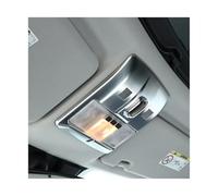 YIJIAVSX Para Land Rover Para Discovery 4 LR4 2010-2016 ABS Marco De La Cubierta Del Embellecedor De La Luz De Lectura Del Techo Delantero (Plata)