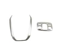 YIJIAVSX Para Peugeot 3008 5008 GT 2017-2023 3008GT Hybrid Car Cubierta De La Lámpara De Lectura Delantera Y Trasera (Rear and Front)