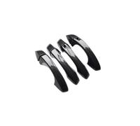 YIJIAVSX Para Skoda Para Kodiaq 2017 2018 2019 2020 2021 2022 2023 Cubierta Decorativa Para Manijas De Puertas Laterales (Carbon 2 buttons)