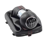 YIJIAVSX Pomos Palanca Cambios Para A3 S3 2001 2002 2003 Perilla De Cambio De Marchas Manual Para Coche Manija De Palanca De Cambios Cabeza Perilla De Cambio De Marchas(6 Speed-Silver-Red)