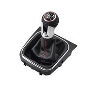 YIJIAVSX Pomos Palanca Cambios Para Ibiza 6J Para Seat Para Leon MK1 5 6 Velocidades Coche Manual Cambio De Marchas Perilla Palanca De Cambios Perilla(6 Speed)
