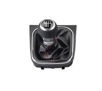 YIJIAVSX Pomos Palanca Cambios Para Ibiza 6J Para Seat Para Leon MK1 Pomo De Cambio Marchas 5 6 Velocidades(5 Speed-Silver)