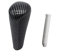 YIJIAVSX Pomos Palanca Cambios Para Peugeot 206 207 208 301 307 308 407 408 607 3008 5008 RCZ Perilla Cambio De Marchas Para Coche Palanca Cambios Automática Con Forma Bolígrafo(Carbon and Adapter)