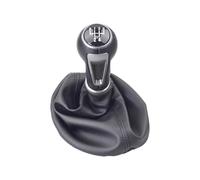 YIJIAVSX Pomos Palanca Cambios Para SEAT Para IBIZA IV 5 6 Velocidades 10mm Pomo Palanca De Cambios De Cuero Con Bota Pomo De La Palanca De Cambios Polaina Bota Cubierta(5 Speed)