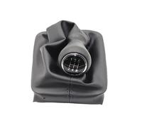 YIJIAVSX Pomos Palanca Cambios Pomo De La Palanca De Cambios Del Coche Gaitor Boot Cover PU Cuero Pomo De La Palanca De Cambios Para Peugeot 206 205 308 309 405 406(5peed 1pair)