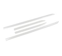 YIJIAVSX Protección Trasero Parachoques Coche Tira Protectora Lateral Carrocería Puerta Embellecedor Cubierta Protectora Accesorios Exteriores Coche 4 Uds. para Toyota RAV4 (XA50) 2019-2022(Blanco)