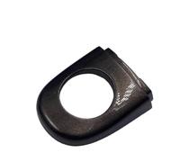 YIJIAVSX Tapa De La Cubierta Del Orificio De Bloqueo De La Manija De La Puerta Delantera Izquierda Para VW Para Polo 6R4837879 (Marrón)