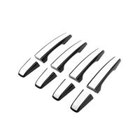 YIJIAVSX Tiradores Exteriores De Coche Cubierta De La Manija De La Puerta Del Coche Para Land Rover Para Range Rover Para Vogue Para Evoque Sport Para Discovery 5 L405 LHD Solo(Black White)