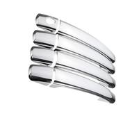 YIJIAVSX Tiradores Exteriores De Coche Embellecedor Cromado Para Manija De Puerta Para Citroën C4 Para Picasso C6 Para Peugeot 207 308 407