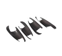 YIJIAVSX Tiradores Exteriores De Coche Embellecedor De La Cubierta Manija Puerta Exterior Del Automóvil Para B C E GLK ML CLA Clase W166 W117 X204 W204 W212 W246(Carbon Fiber Texture)