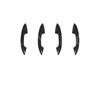YIJIAVSX Tiradores Exteriores De Coche Embellecedor De Manija De Puerta Exterior Para GLC X254 Clase C W206 S206 2022 2023 2024, ABS Fibra De Carbono(Black,For X254 23-24)