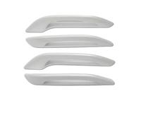 YIJIAVSX Tiradores Exteriores De Coche Modificación Manija Puerta Con Diseño De Fibra De Carbono. Sistema Anticongelante Para Manijas De Puertas De Autos Para Model 3 Y(Pearl White)