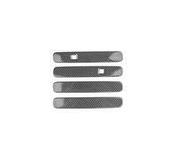 YIJIAVSX Tiradores Exteriores De Coche Para Hyundai Para IONIQ 9 2025 2026 ABS Fibra De Carbono Estilo Negro Brillante Cubierta Exterior De Manija De Puerta Embellecedor LHD/RHD(Fibra de carbon)