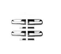 YIJIAVSX Tiradores Exteriores De Coche Para Hyundai Para Staria 2021-2026 4/8 Piezas Manija Exterior Puerta/embellecedor De La Cubierta De La Puerta Exterior Vehículo Plástico ABS(Door Bowl Chrome)